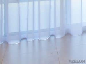 Veelon Melbourne dining living S-fold wave-fold curtains sheer white ivory