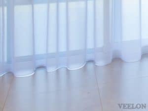 Veelon Melbourne dining living S-fold wave-fold curtains sheer white ivory