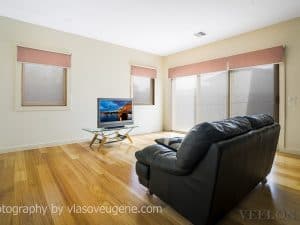 Veelon Melbourne Double roller blinds Dining Living Bedroom