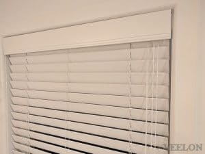 Veelon Melbourne Venetian Timber blind white ivory