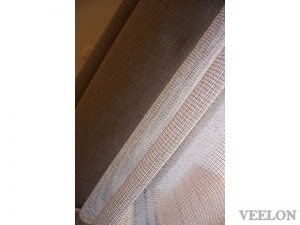 Veelon Melbourne Bedroom Living Triple weave s-fold curtains sheer block out dim out wave fold grey ceiling fix