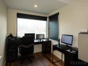 Veelon Melbourne Double roller blinds office