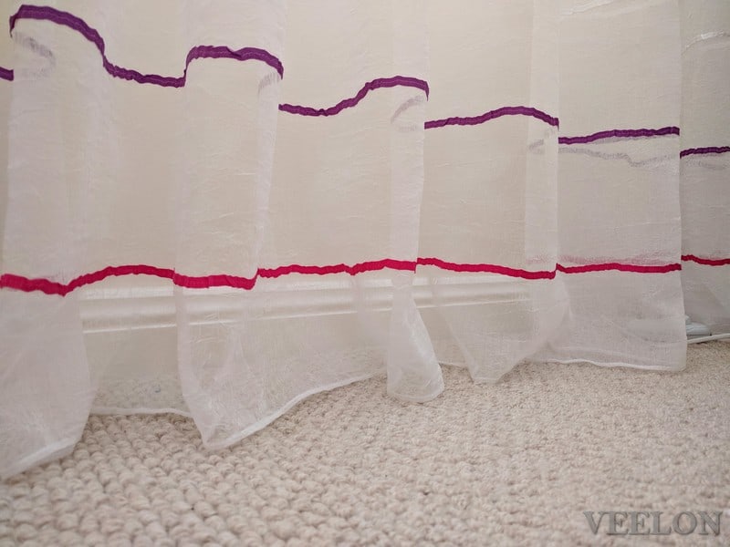 Veelon Melbourne Bedroom Kid's room Pencil pleat curtains sheer wall fix