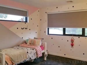 Veelon Melbourne roller blinds girl's room bedroom kids