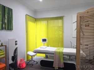 Veelon Melbourne vertical blind lime