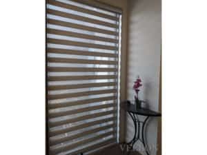 Veelon Melbourne double vision blind pelmet